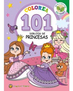 colorea 100 dibujos de princesas