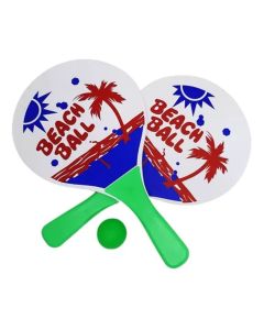 Set de paletas playeras con pelota BEACHBALL