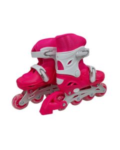Patín Rollers Rosa Nena Extensible 28 al 32